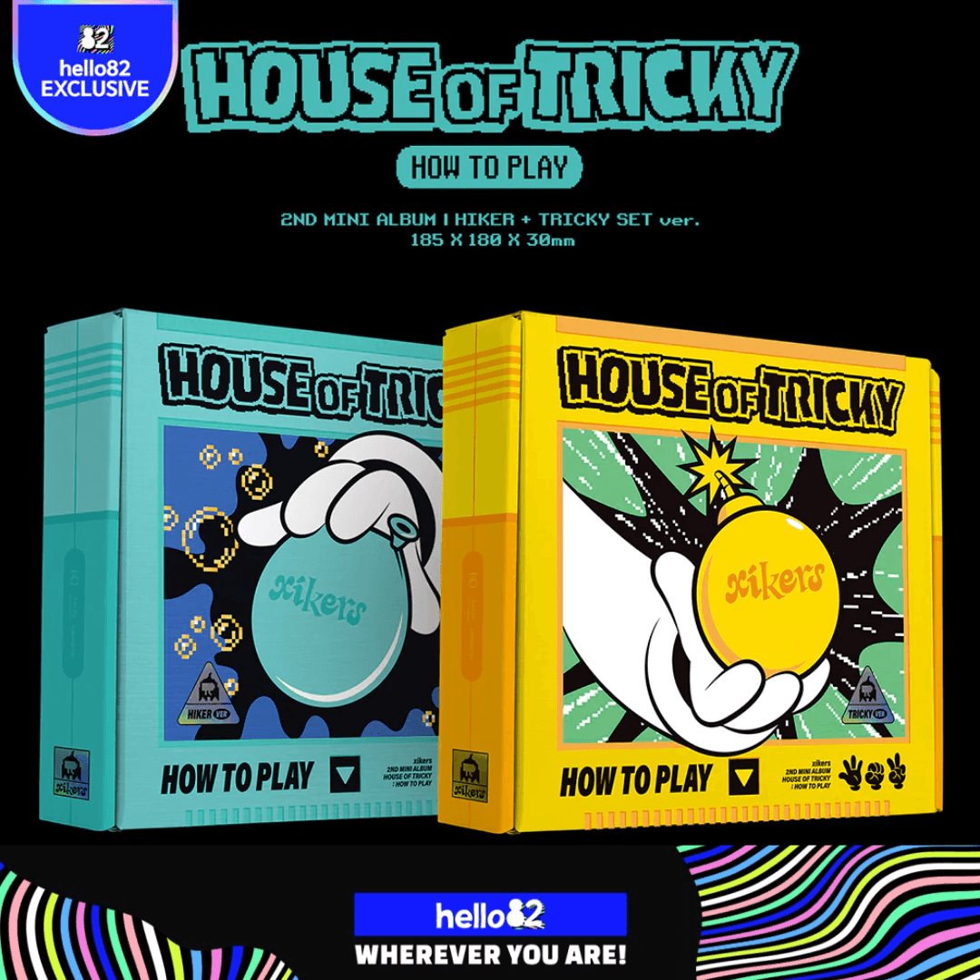 XIKERS - HOUSE OF TRICKY : HOW TO PLAY - hello82 exclusive - K-POP WORLD (7408857022599)