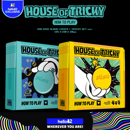 XIKERS - HOUSE OF TRICKY : HOW TO PLAY - hello82 exclusive - K-POP WORLD (7408857022599)